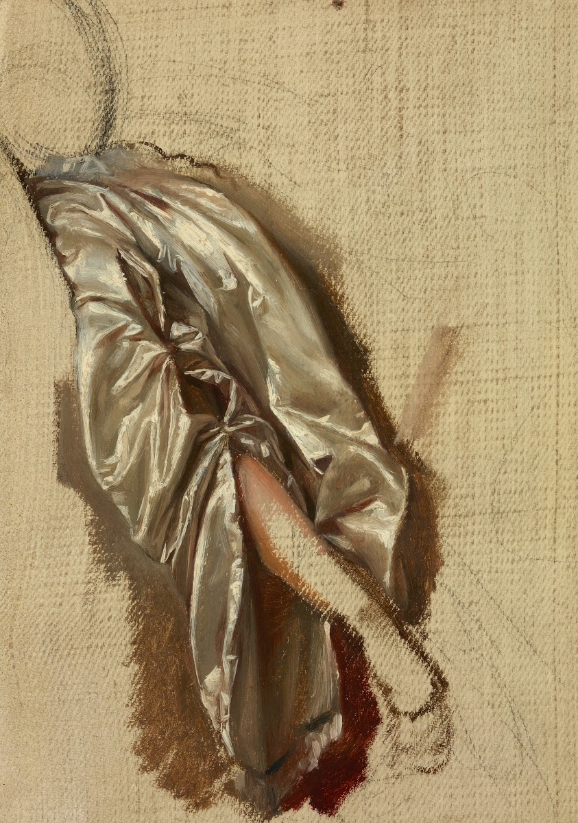 Study of Quinn Barbaras Arm to the Painting The Death of Barbara Radziwiłł 1860