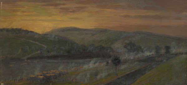 Escape of the Army of Virginia commanded by General Lee over the Potomac River n