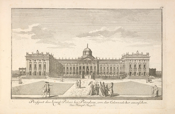 Architecture of German cities Pl45 18th century