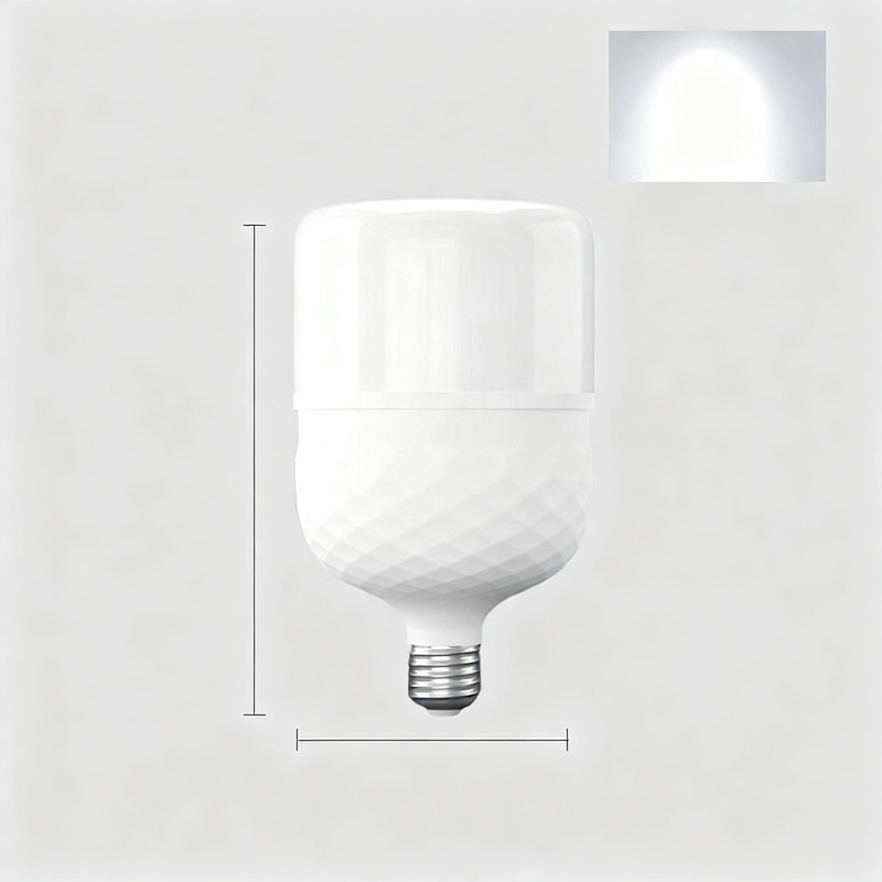 LED-Glühbirne E27, energiesparend, Weiß