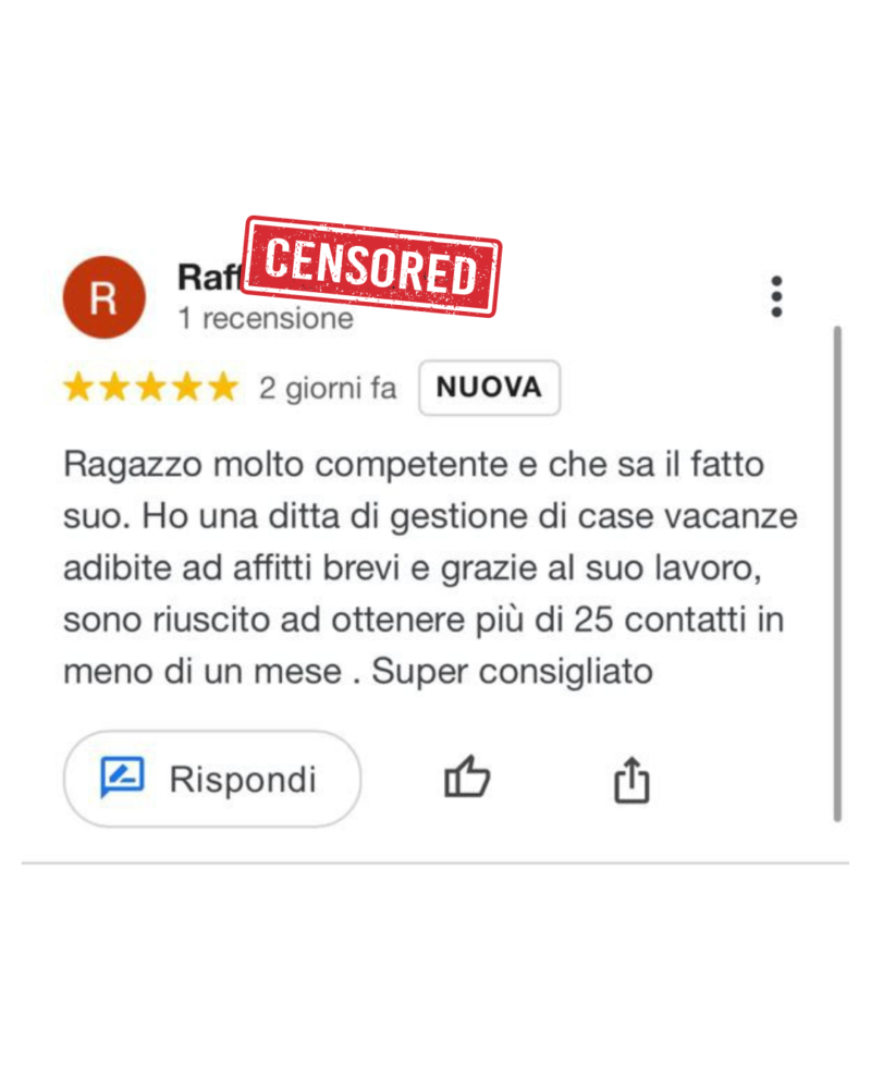 Recensione cliente