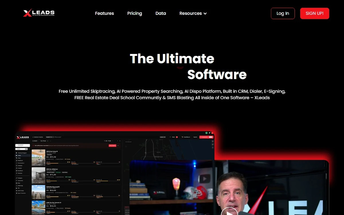 Captura de xleads.com