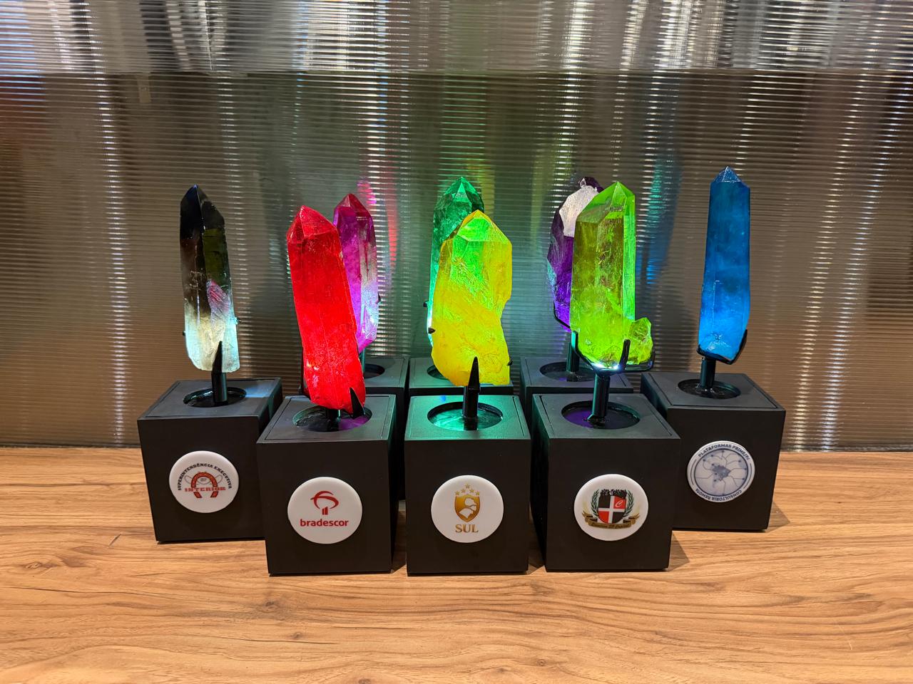 Bradesco — Troféu de Cristal Iluminado: vista 111 do projeto