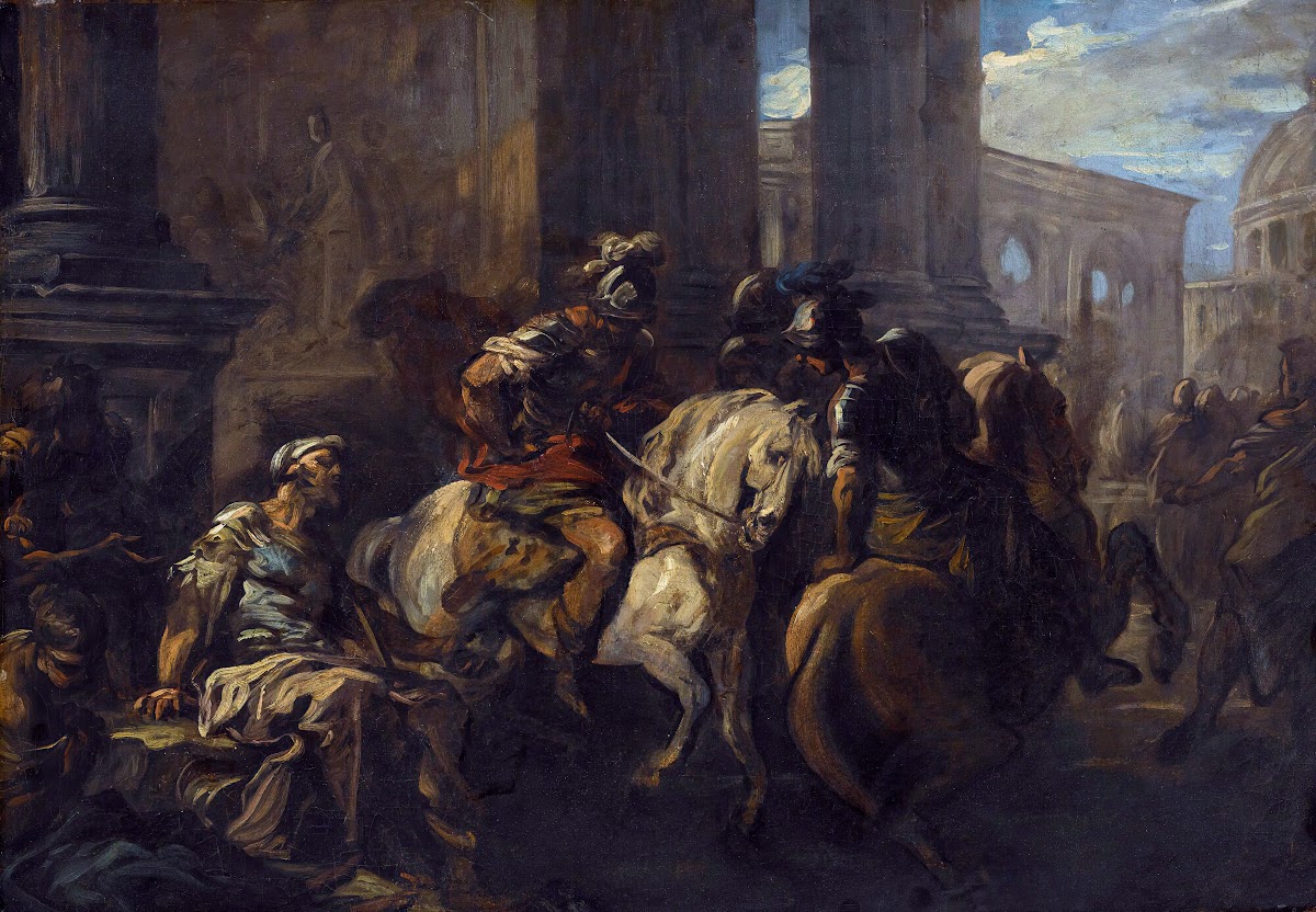 Belisarius Begging At The Gates Of Rome