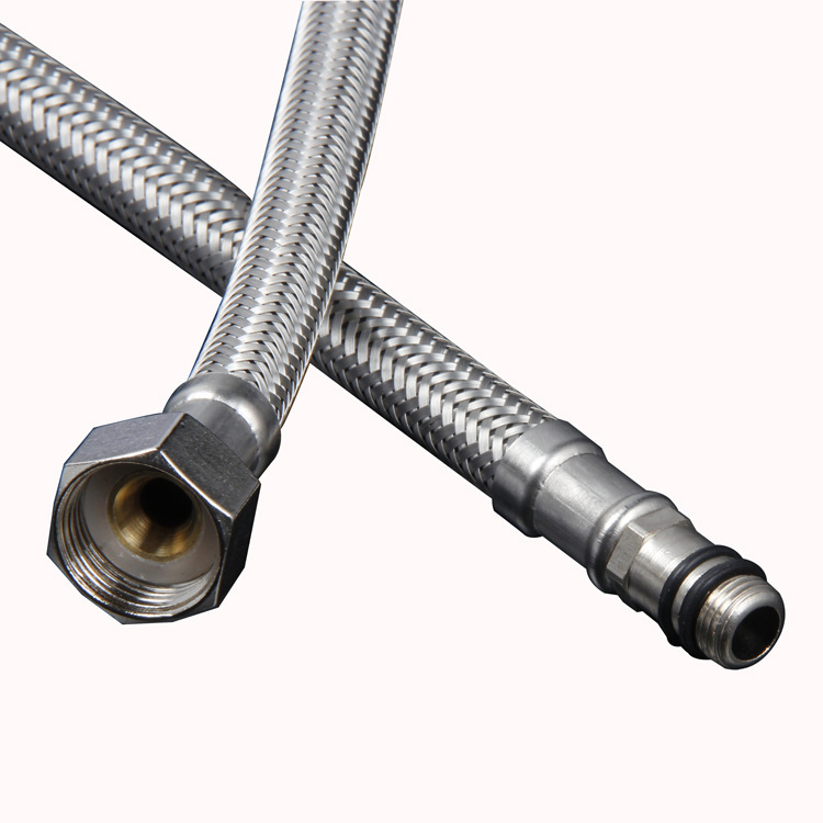 Stainless steel kitchen faucet with spray function