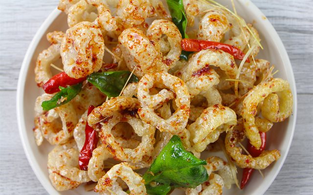 Da Heo Chiên Giòn Xóc Mắm Thái