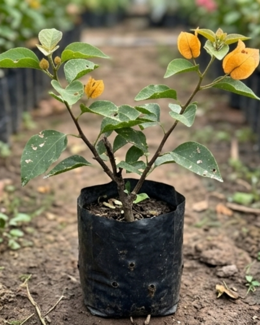 Imported Tanglong Yellow Bougainvillea Plant — view 4