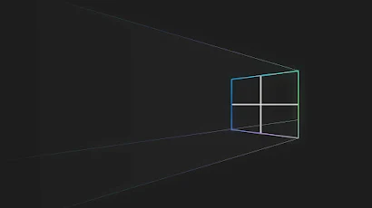 Windows Fluent Lines 4K Wallpaper Background
