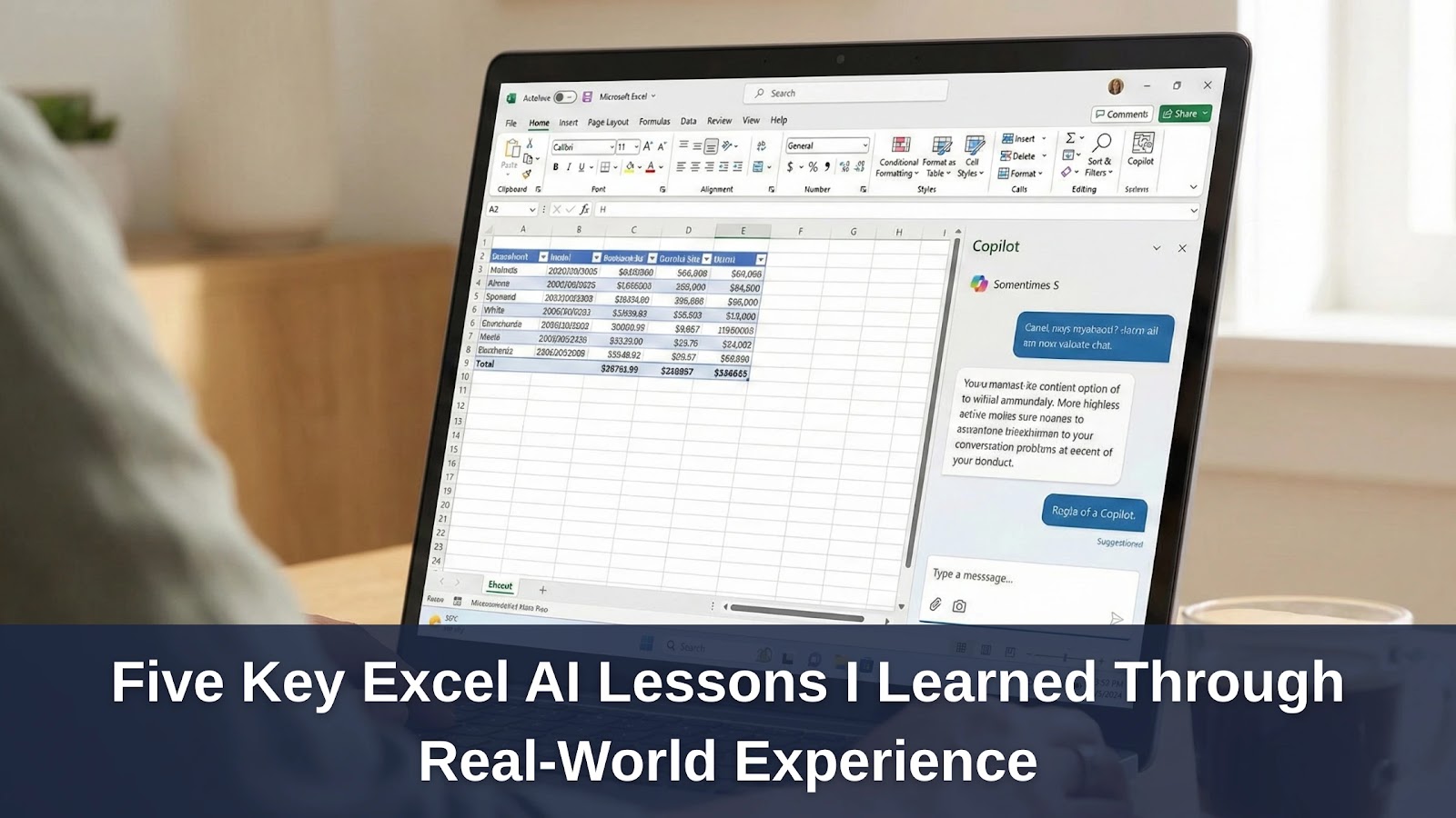 Five Key Excel AI Lessons I Learned Through Real-World Experience