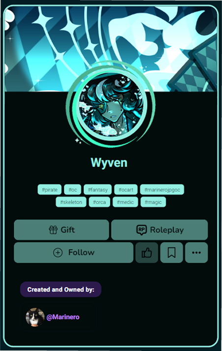 Customized character profile 4