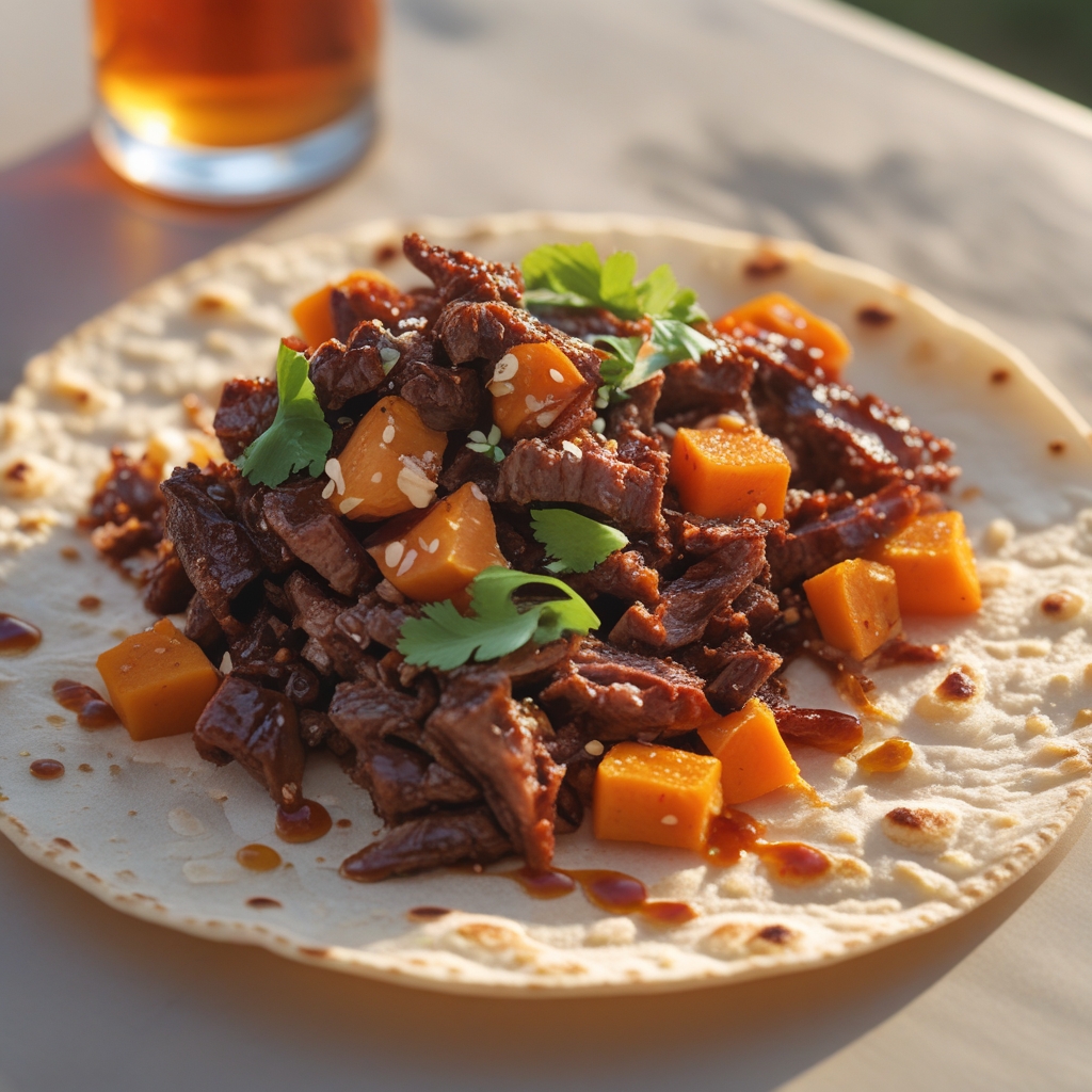 Final Korean BBQ Beef & Sweet Potato Power Tacos