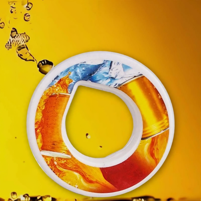 Drinking cup with fruit aroma ring for children
