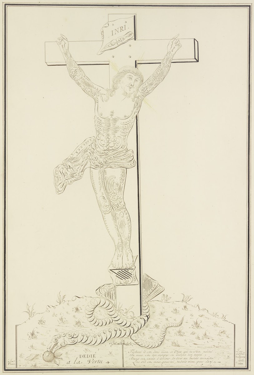Christ on the cross 1772