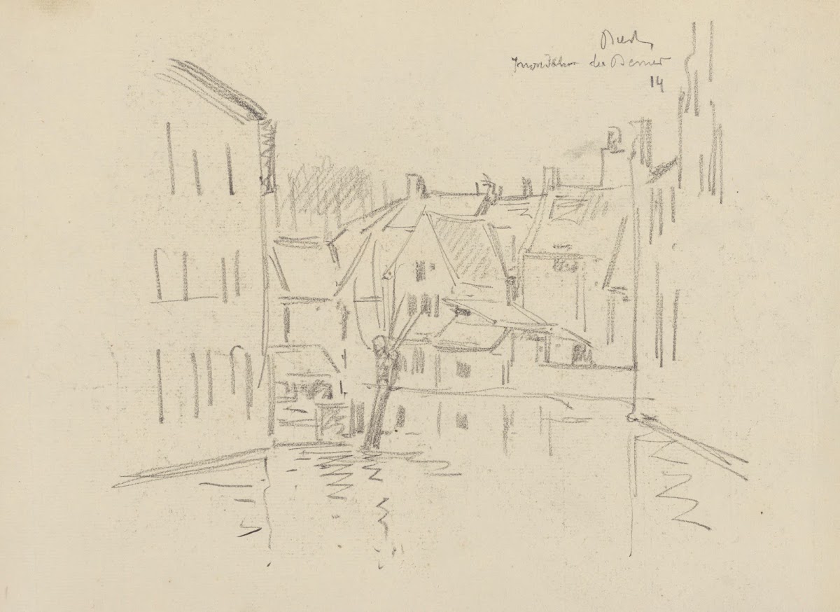 Inondation du Demer à Diest 1914