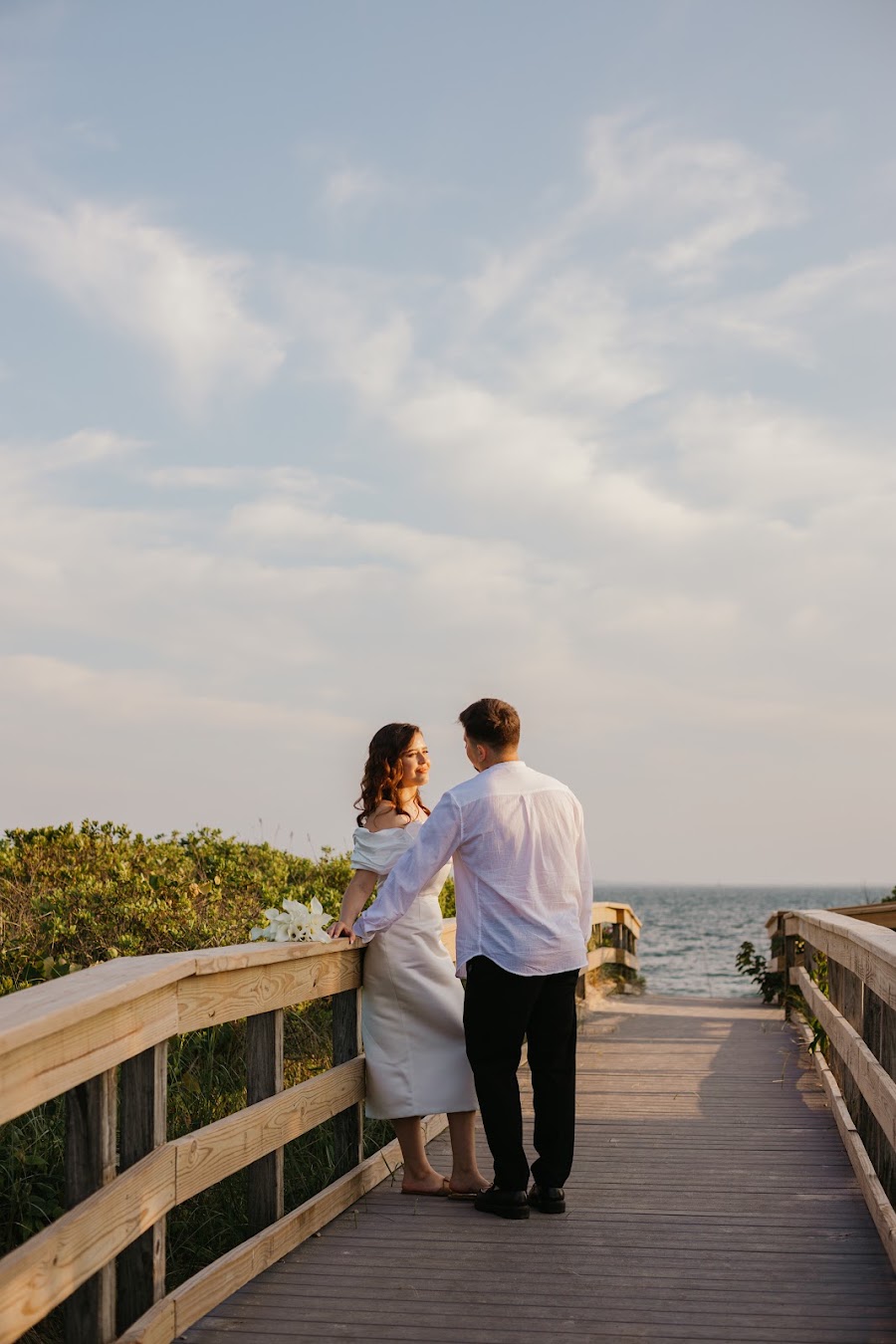 Mystic CT wedding photographer — coastal ceremony at golden hour
