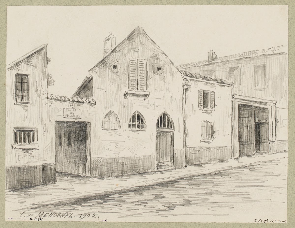 Ruelle des Reculettes 1902