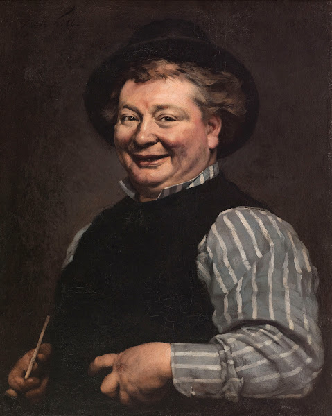 Portrait du comédien Daubray 1875