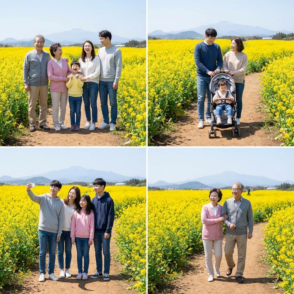 제주 유채꽃 명소별 주차 전쟁 승리법 & 입장료 가이드