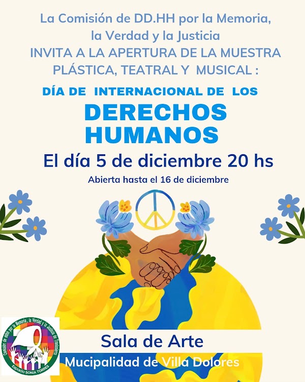 Apertura de Muestra: Día Internacional de los Derechos Humanos