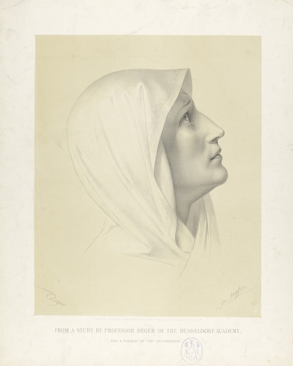 Head of a woman 1860 1867