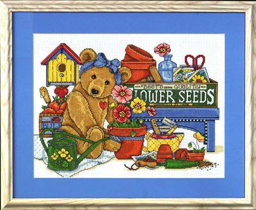 CMP X261 Joan Elliott Flower Seed Teddy
