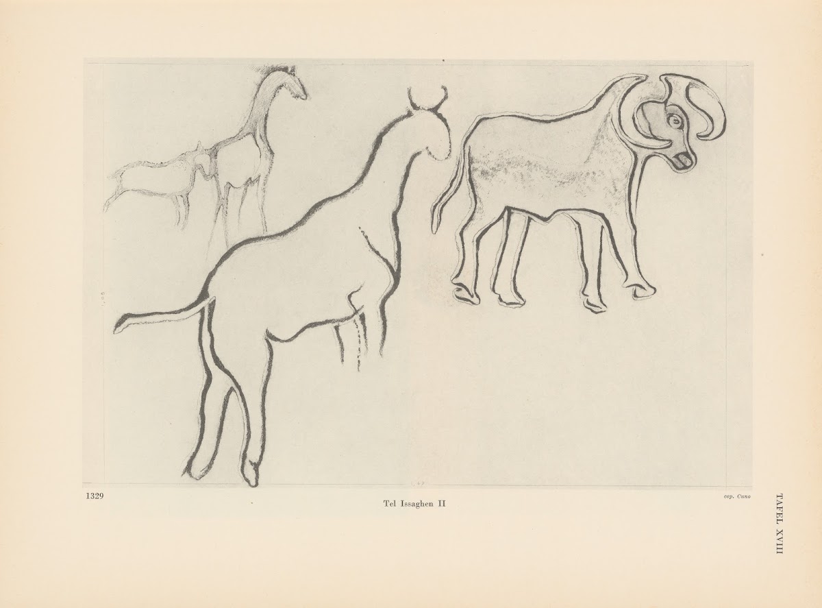 Ekade Ektab die Felsbilder Fezzans Pl21 1937