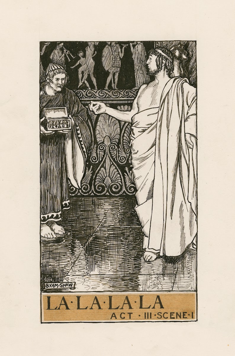 Timon of Athens La La La La Act III Scene I 1900