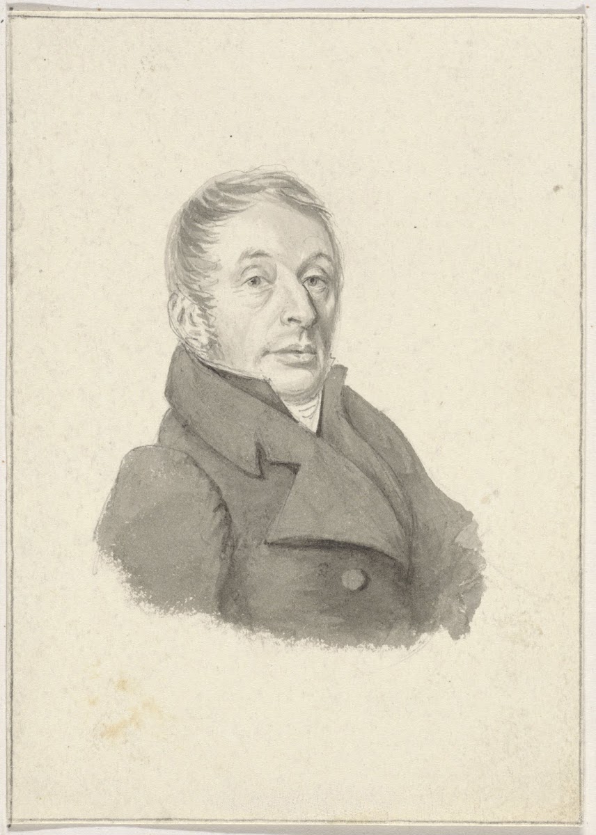 Portret van Carel Lodewijk Hansen c 1839   c 1840