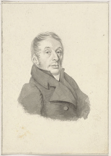 Portret van Carel Lodewijk Hansen c 1839   c 1840