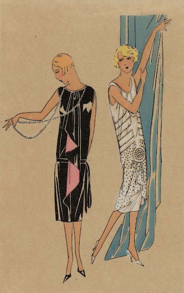 Créations Jean PATOU  6  VERTIGE  Simple et jolie 1925