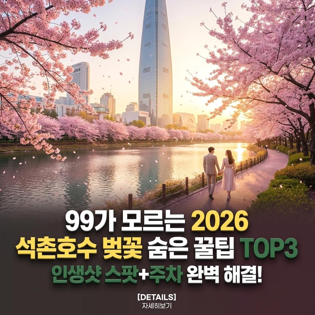 2026 석촌호수 벚꽃축제: 가족을 위한 완벽 가이드