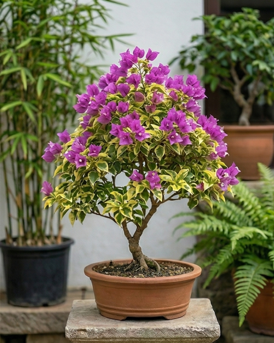 Imported Golden Jackpot Bougainvillea Plant — view 1