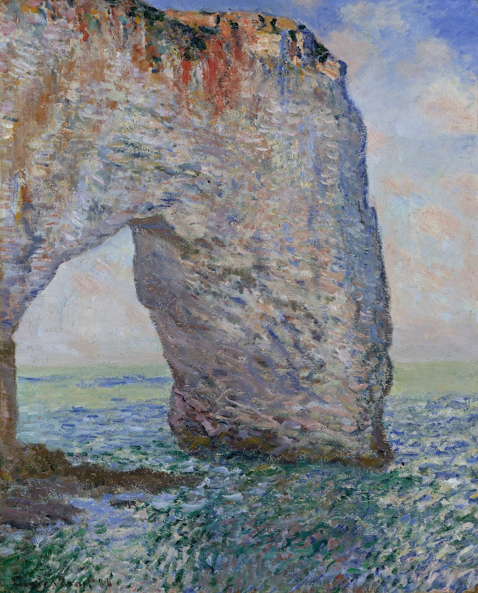 The Manneporte near Étretat 1886