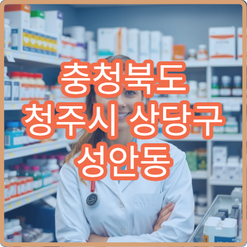 충청북도 청주시 상당구 성안동 설날 명절 연휴 심야약국 청주 시내 도심 근처 응급조제