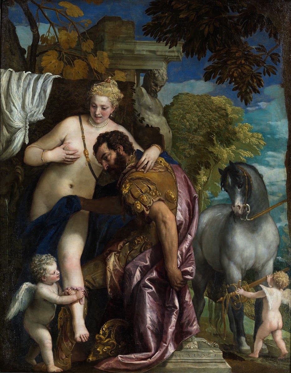 Mars and Venus United By Love 1570s