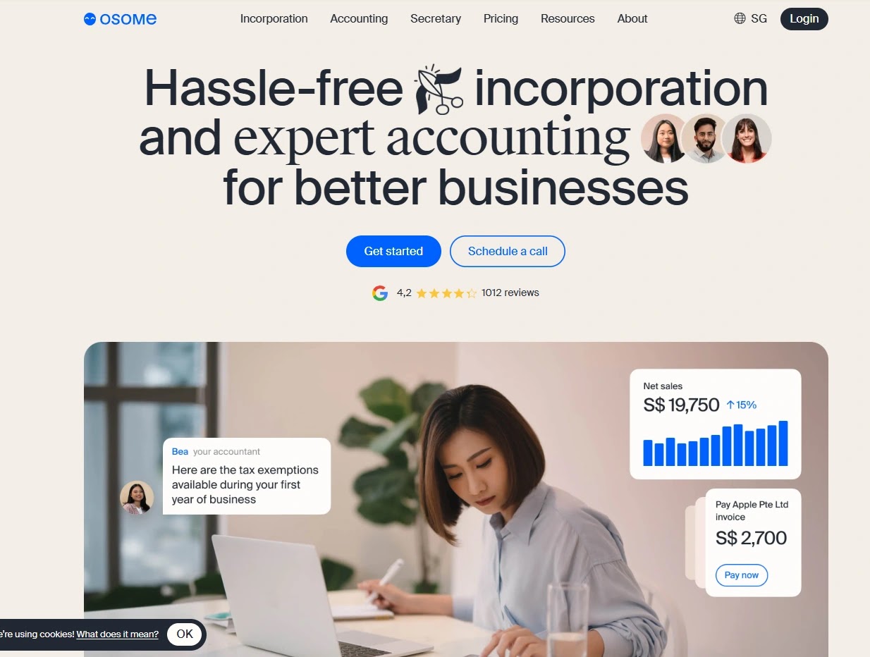 osome bookkeeping service