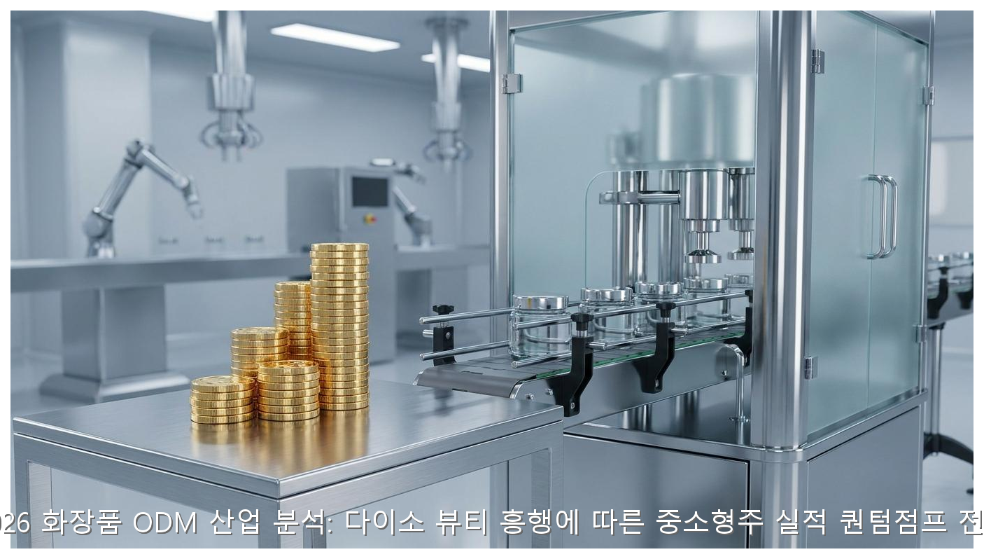 2026 화장품 ODM 산업 분석: 다이소 뷰티 흥행에 따른 중소형주 실적 퀀텀점프 전망 핵심 안내 및 분석 인포그래픽 (4)