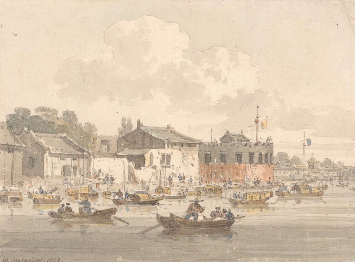 Fort Opposite the Factory Canton 1793