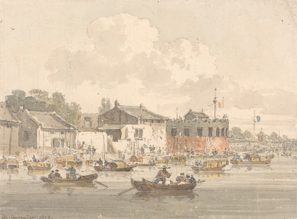 Fort Opposite the Factory Canton 1793
