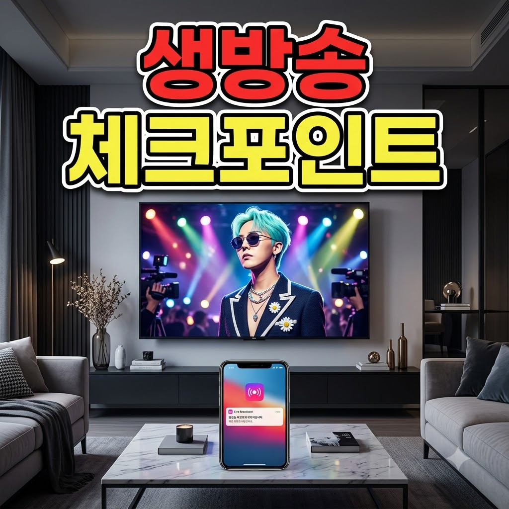 본방 사수를 위한 체크 포인트 및 주의사항