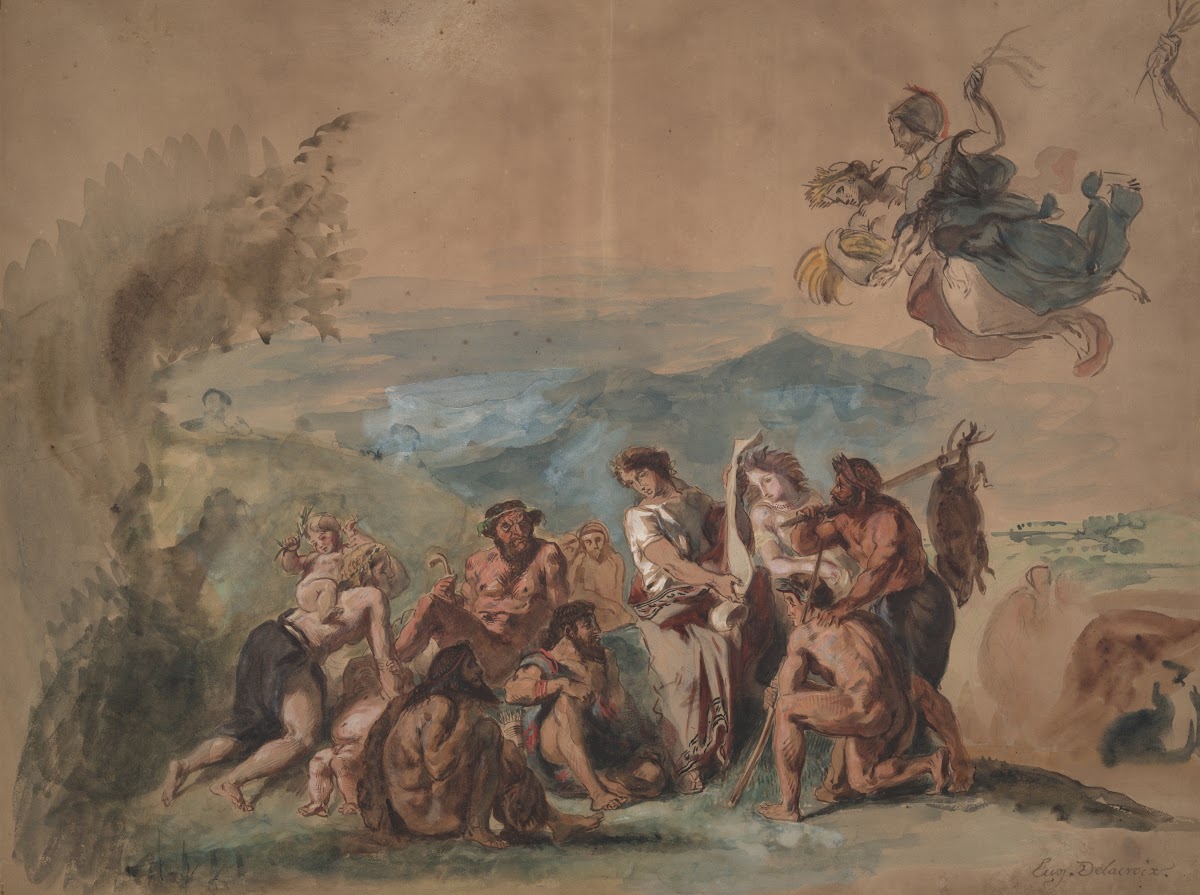 Orpheus Bringing Civilization to the Barbarian Ancestors of theGreeks ca184244