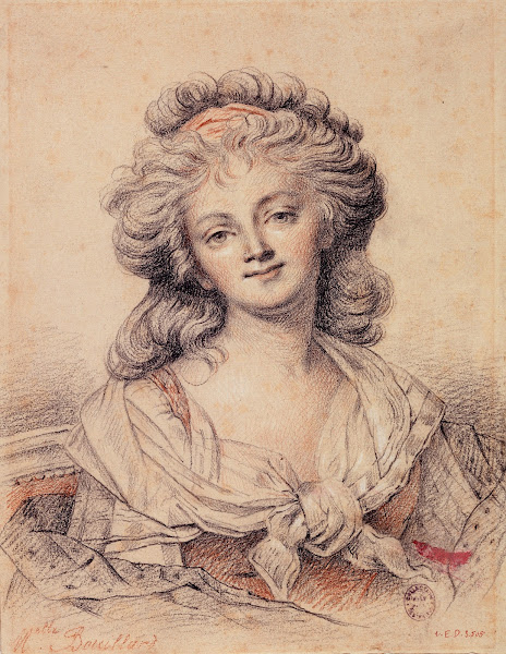 Portrait de Mademoiselle Bouillard 1772 et 1819