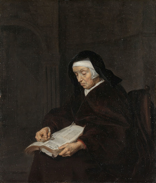 Old Woman Meditating c 1661   c 1663