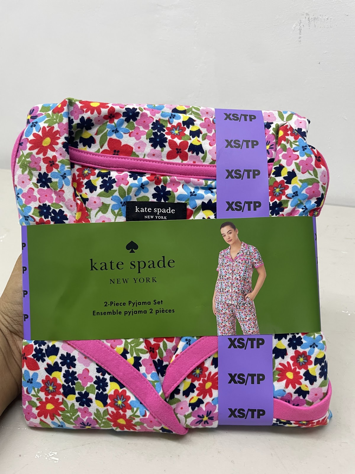 KS Sleepwear Floral Pink XS #2156