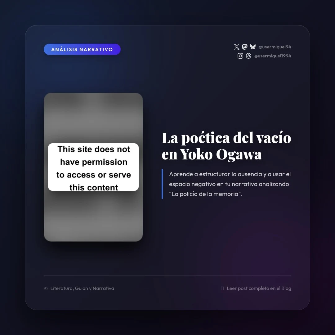 Cómo narrar la ausencia: la lección de Yoko Ogawa