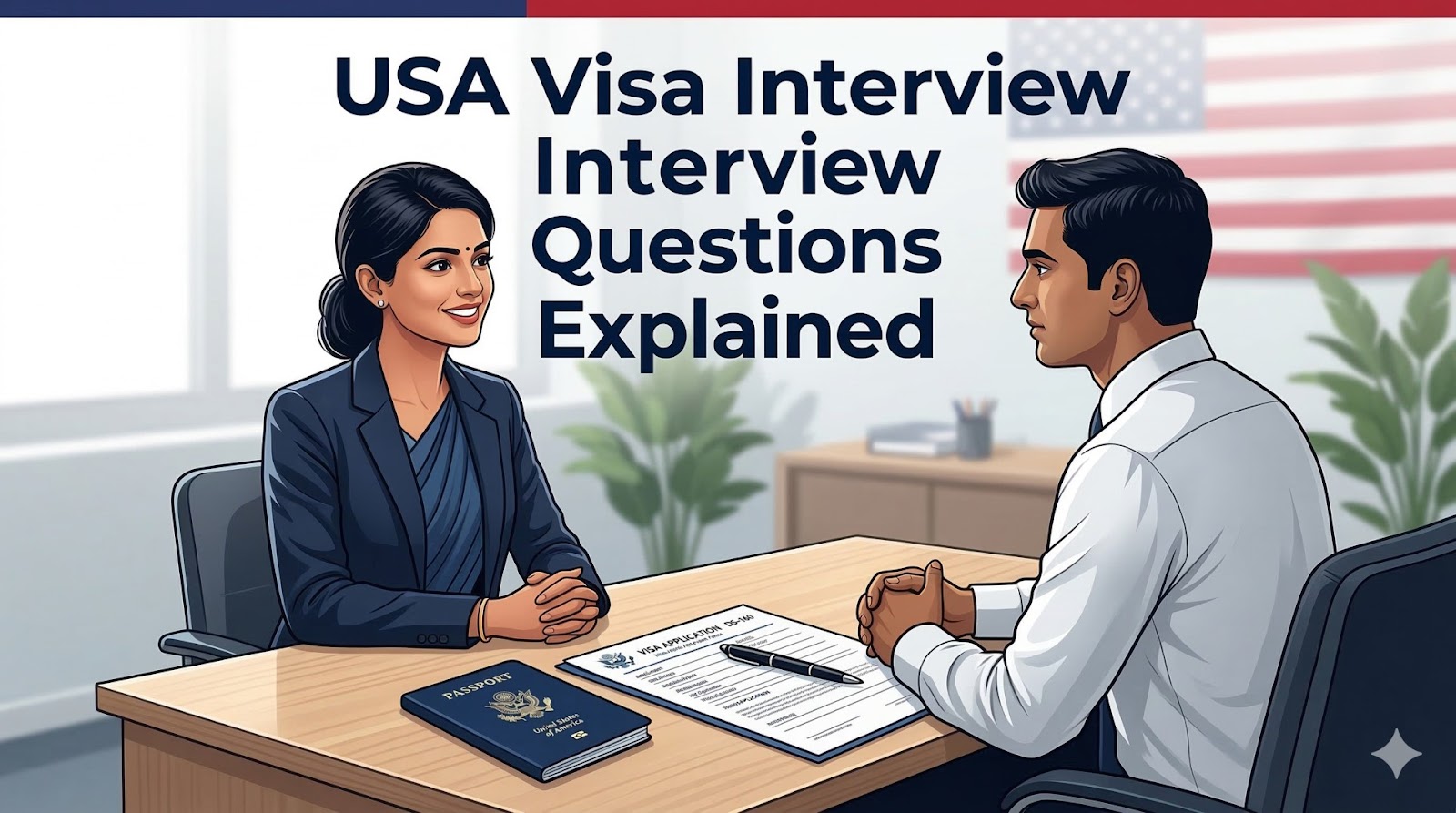 USA Visitor Visa Interview Questions for Indians – Complete Guide (2025)