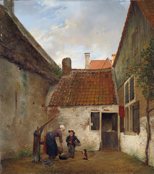 Inner Courtyard 1820   1830