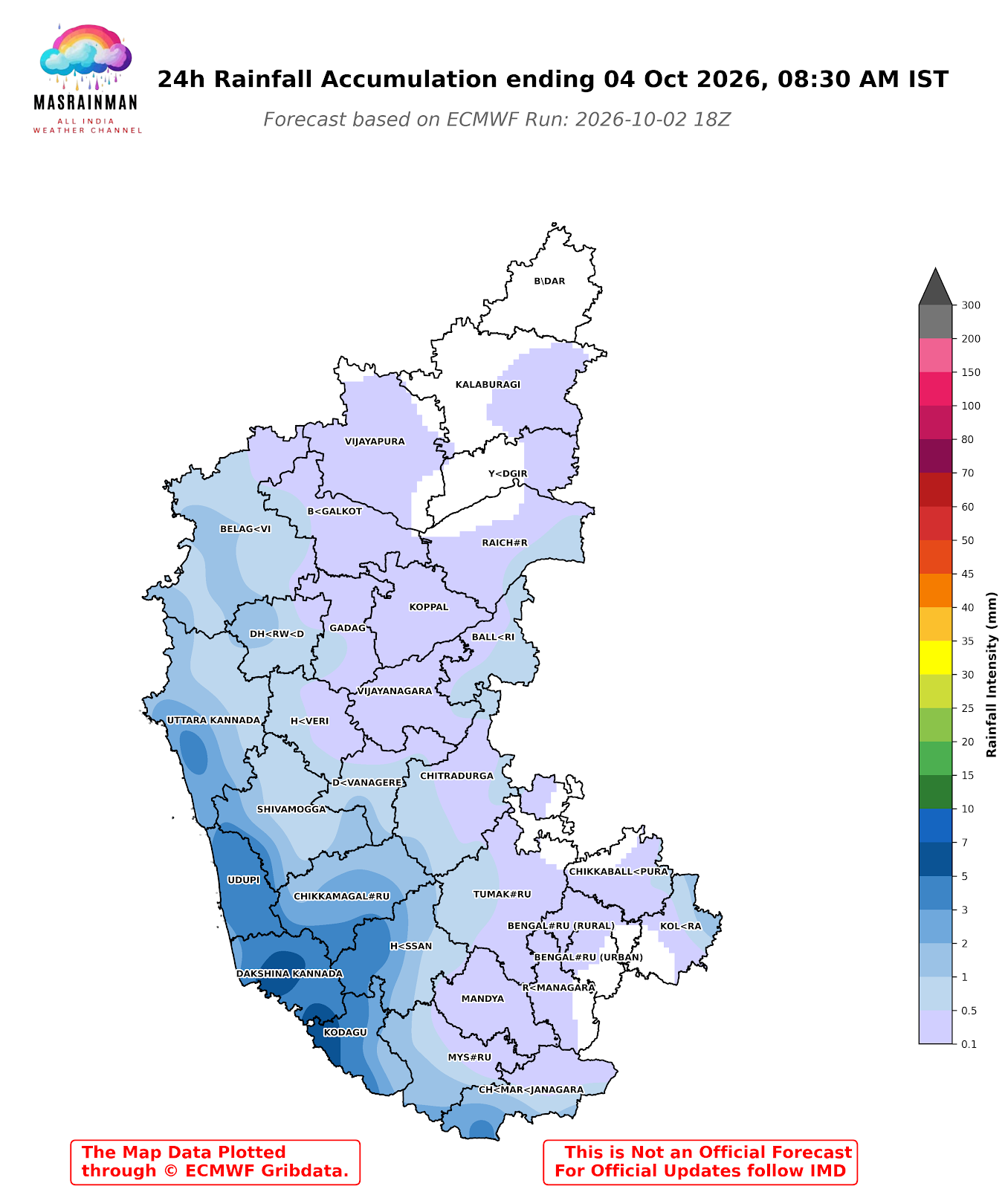 Karnataka - MasRainMan Weather