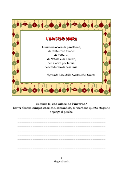 Anteprima della prima pagina: L'inverno odora...