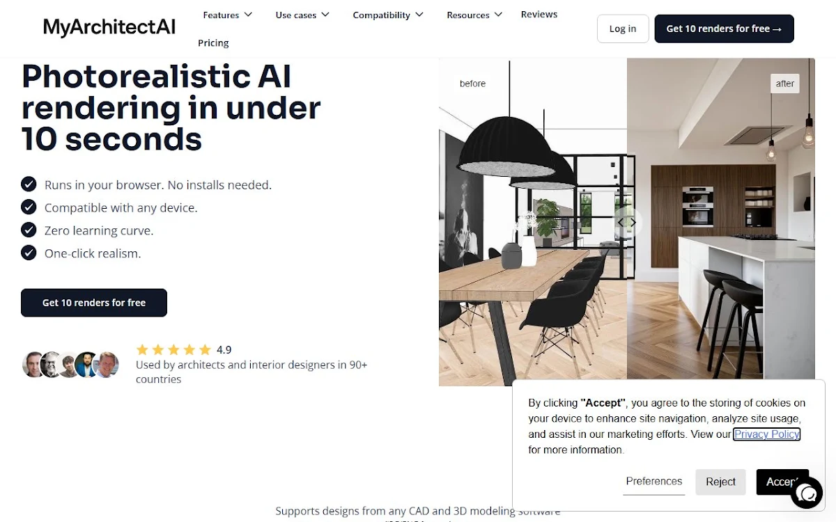 Captura de MyArchitectAI